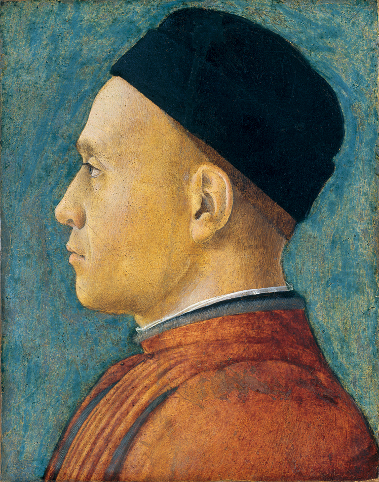  安德烈亚·曼特尼亚 Andrea Mantegna——男子肖像